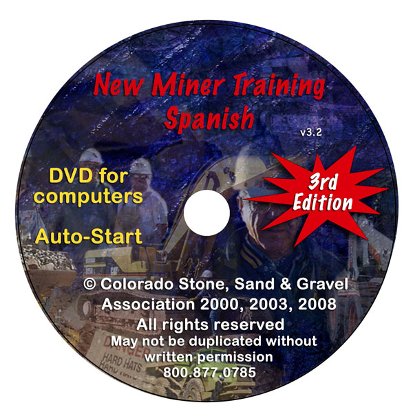 Part 46 New Miner Training 3rd Ed. (DVD - Spanish)