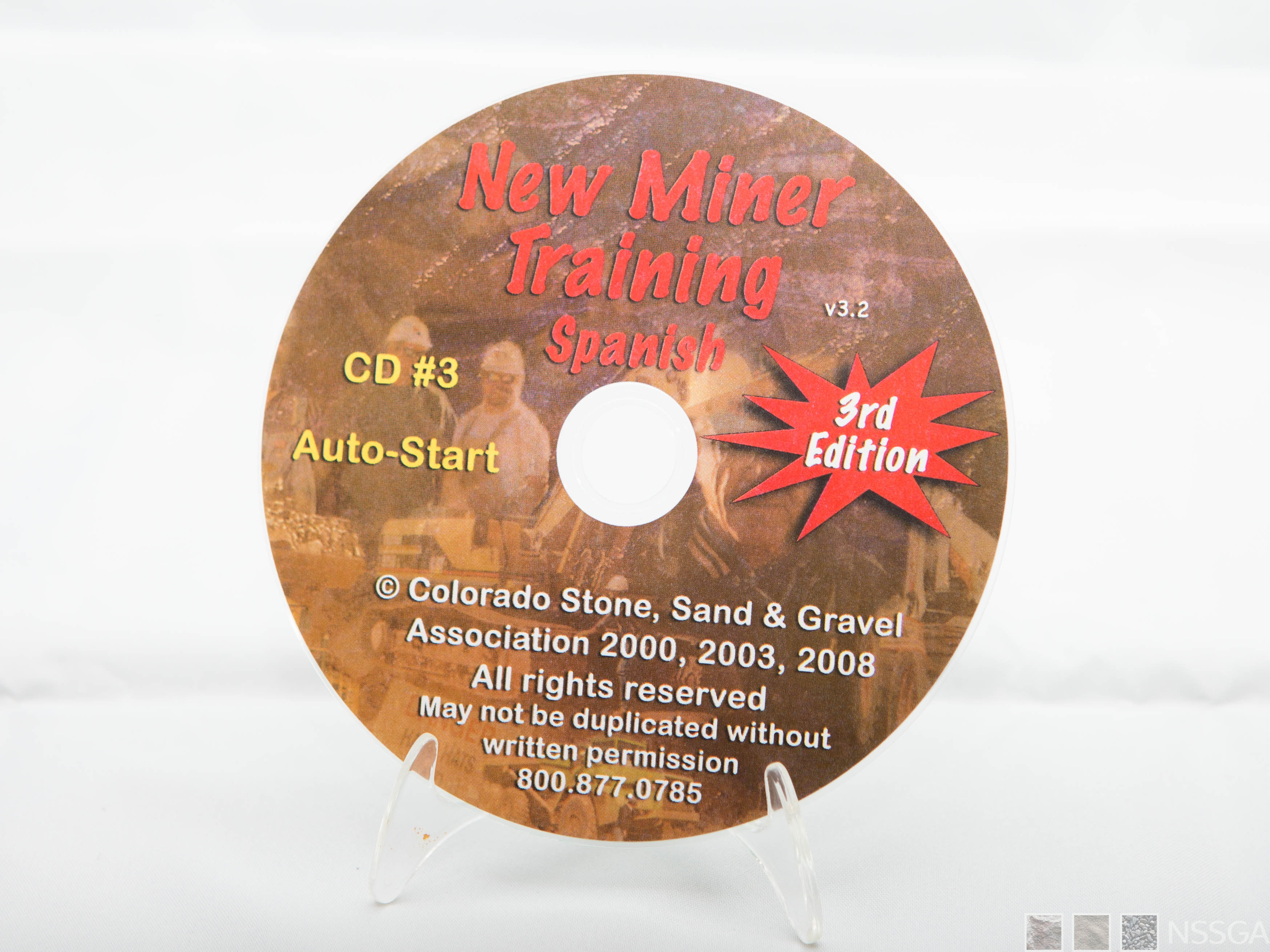 Part 46 New Miner Training 3rd Ed. (CD - Spanish)
