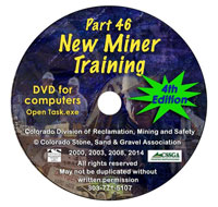 Part 46 New Miner Training 4th Ed. (DVD - English)